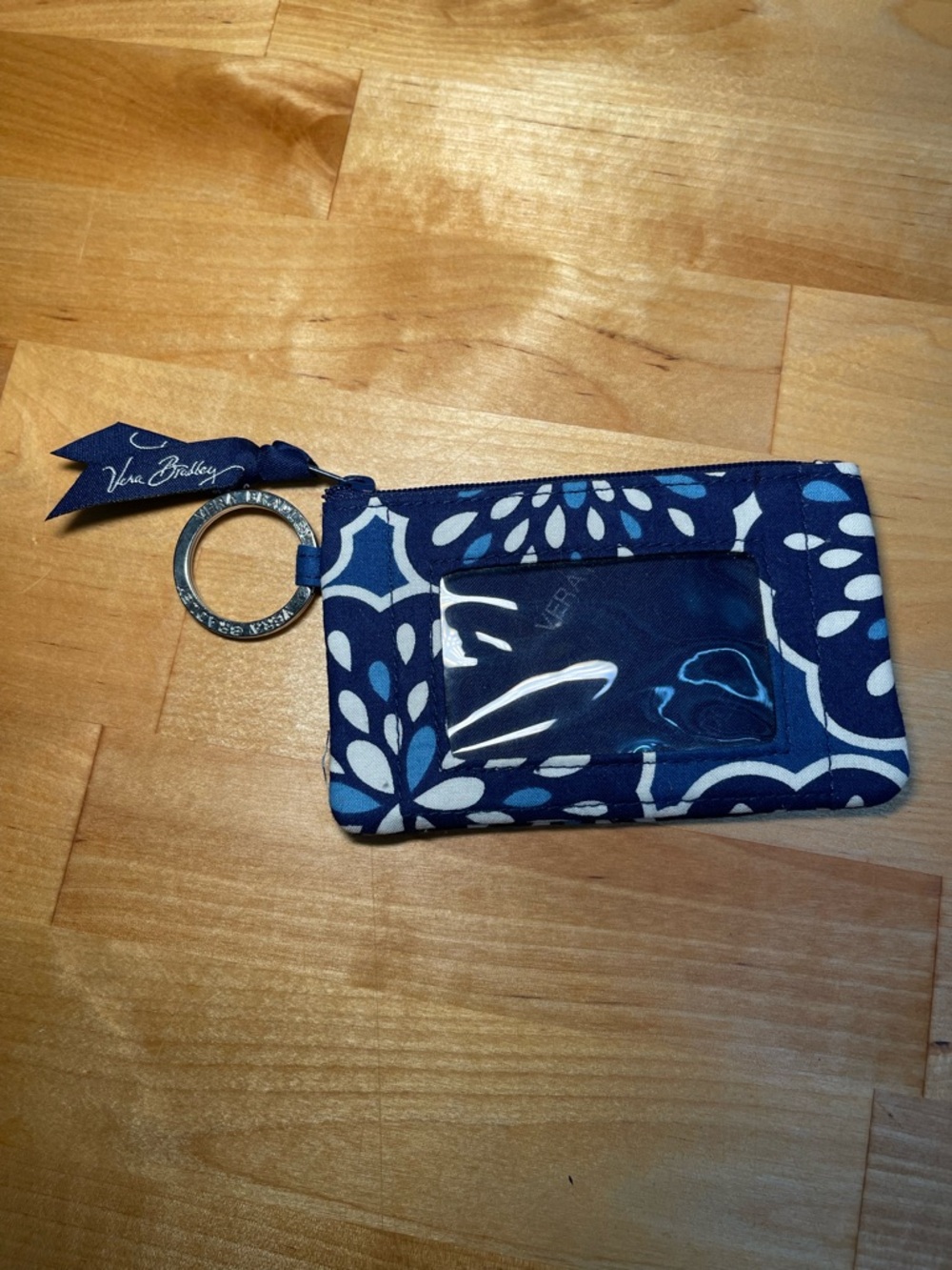 Vera Bradley Floral Zip ID Wallet Lanyard Bundle - Picture 6 of 15